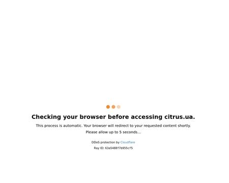 website thubmnail of Citrus.ua