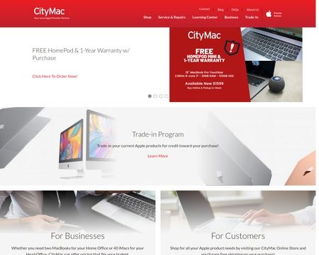 website thubmnail of CityMac