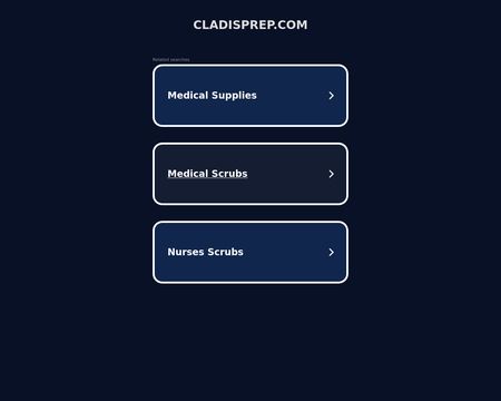 website thubmnail of Cladis Prep