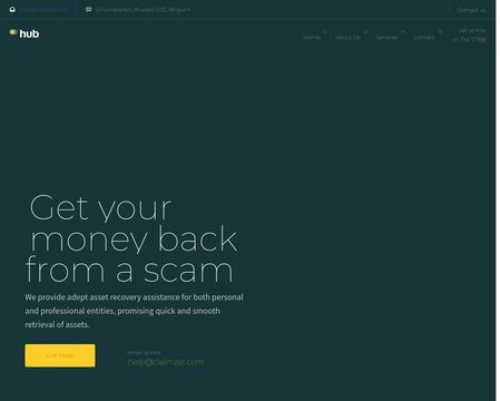website thubmnail of Claimzer
