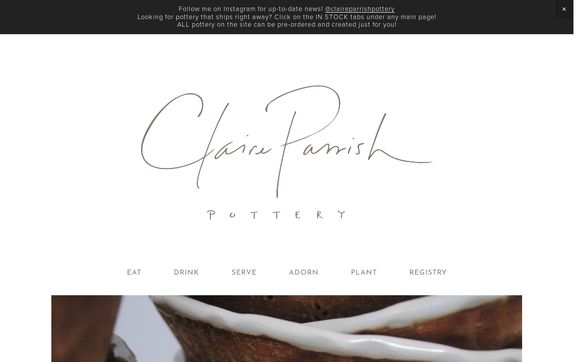 Thumbnail of Claireparrishpottery.com