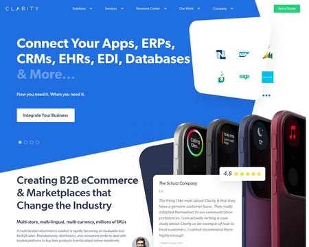 website thubmnail of Clarity Ventures