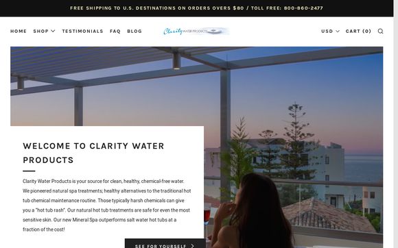 Thumbnail of Claritywaterproducts.com