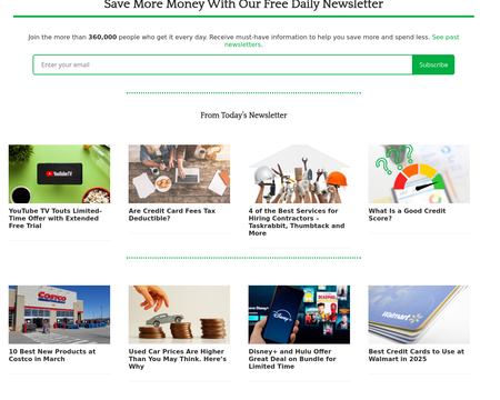 website thubmnail of Clark Howard