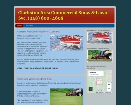 website thubmnail of Clarkstonareacommercialsnowandlawnsvc.blogspot