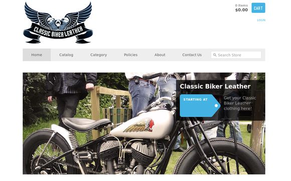 Thumbnail of Classicbikerleather.com