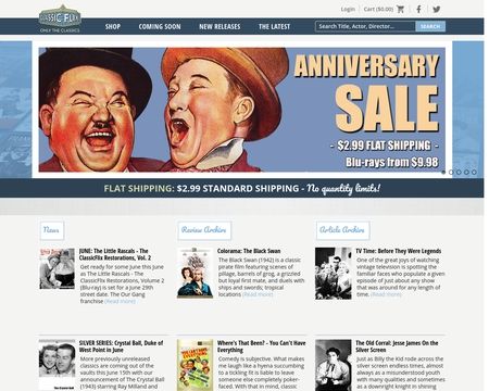website thubmnail of Classic Flix