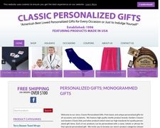Thumbnail of Classicpersonalizedgifts.com