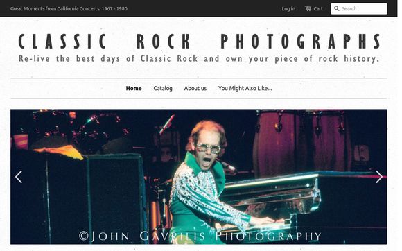 Thumbnail of Classicrockphotographs.com