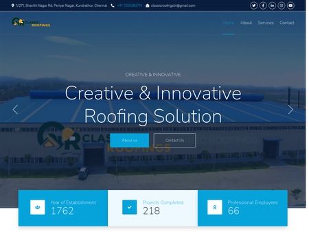 website thubmnail of Classicroofings