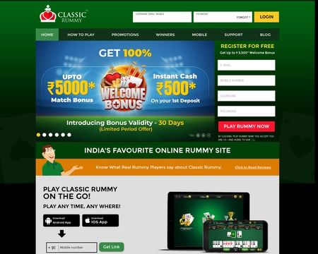 website thubmnail of Classic Rummy