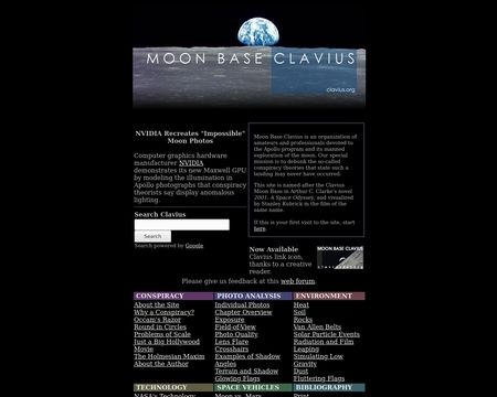 website thubmnail of Clavius Moon Base