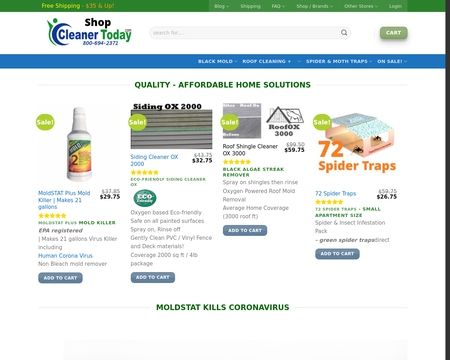website thubmnail of CleanerToday