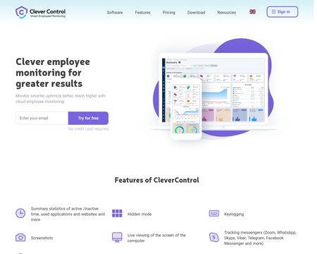 website thubmnail of CleverControl