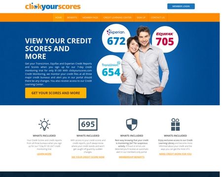 website thubmnail of ClickYourScores