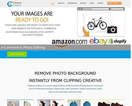 website thubmnail of ClippingCreative
