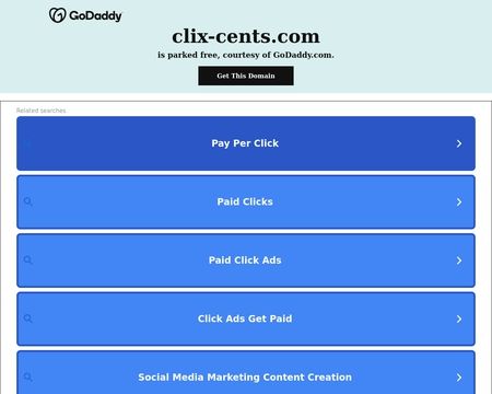 website thubmnail of Clix-Cents