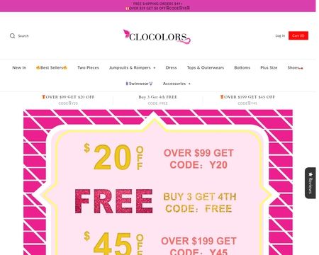 website thubmnail of Clocolors