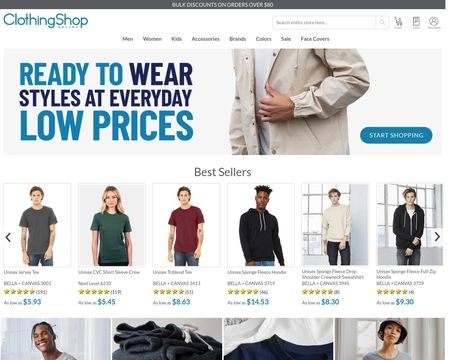 business logo of Clothing Shop Online