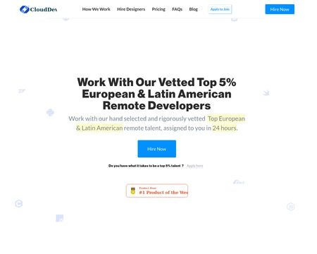 website thubmnail of Cloud Devs
