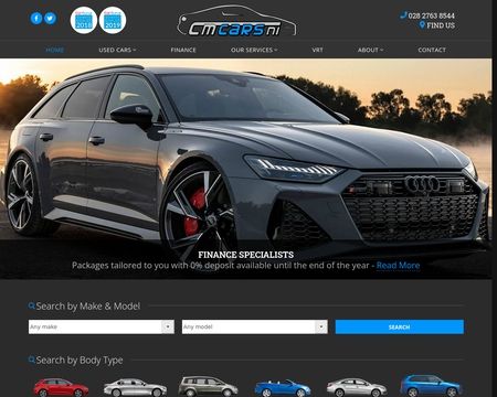 website thubmnail of Cmcarsni.co.uk