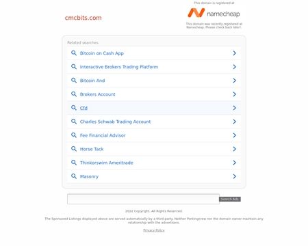 website thubmnail of Cmcbits