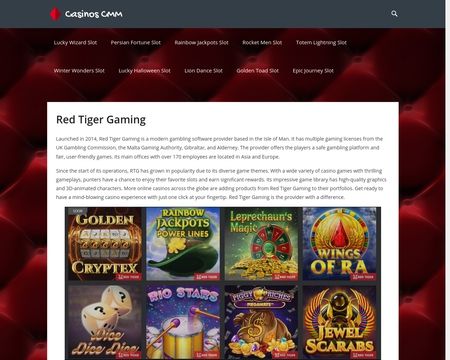 website thubmnail of Casinos CMM