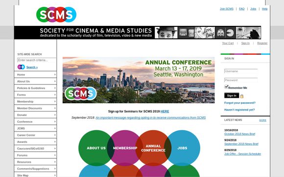 Thumbnail of Society For Cinema and Media Studies