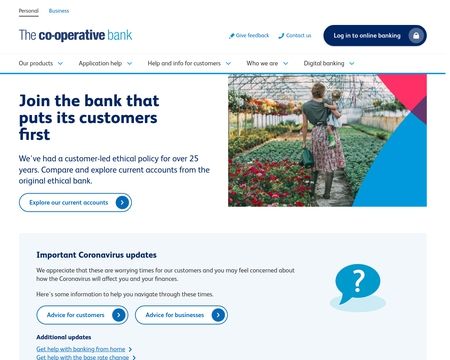 website thubmnail of Co-operativebank.co.uk