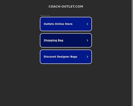 Is the  a legit place to purchase a coach bag  L | Coach-Outlet Q&A