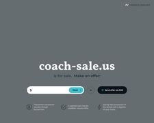 Thumbnail of Coach Sale