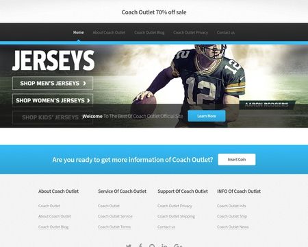 website thubmnail of Coachoutlet.cc