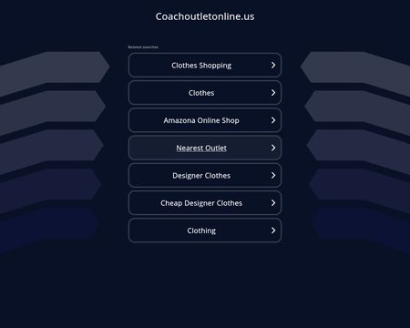 website thubmnail of Coach Outlet Online