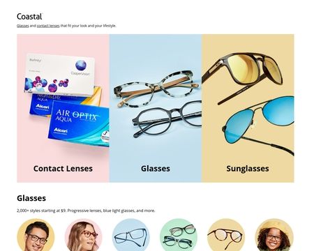 website thubmnail of Coastal.com