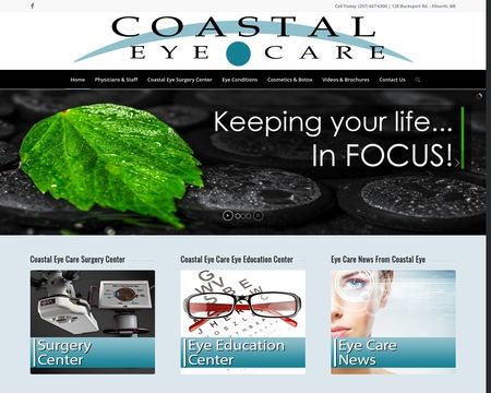 website thubmnail of Coastal Eye Care