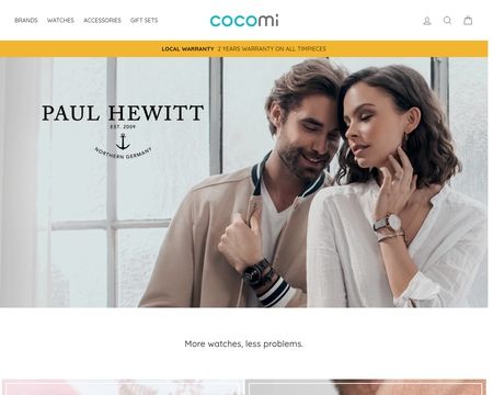 website thubmnail of COCOMI Australia
