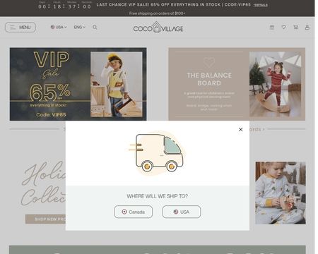 website thubmnail of Cocovillage