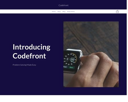 website thubmnail of Codefront.org