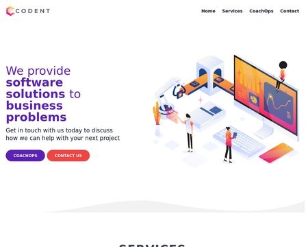 website thubmnail of Codent
