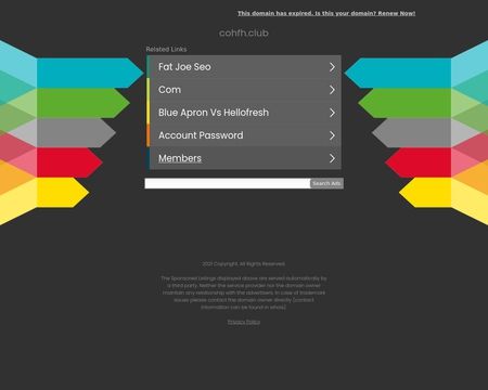 website thubmnail of Cohfh.club