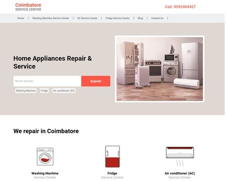 website thubmnail of Coimbatore Service Center