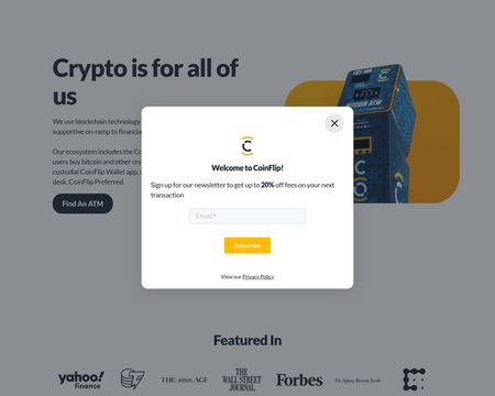 website thubmnail of Coinflip.tech