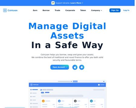 website thubmnail of Coin Loan