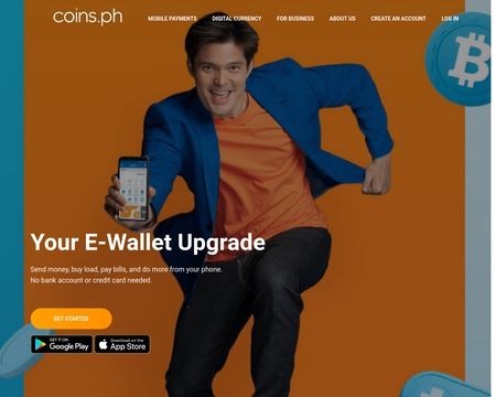 website thubmnail of Coins.ph