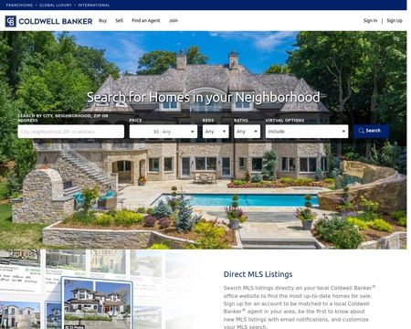 website thubmnail of Coldwell Banker
