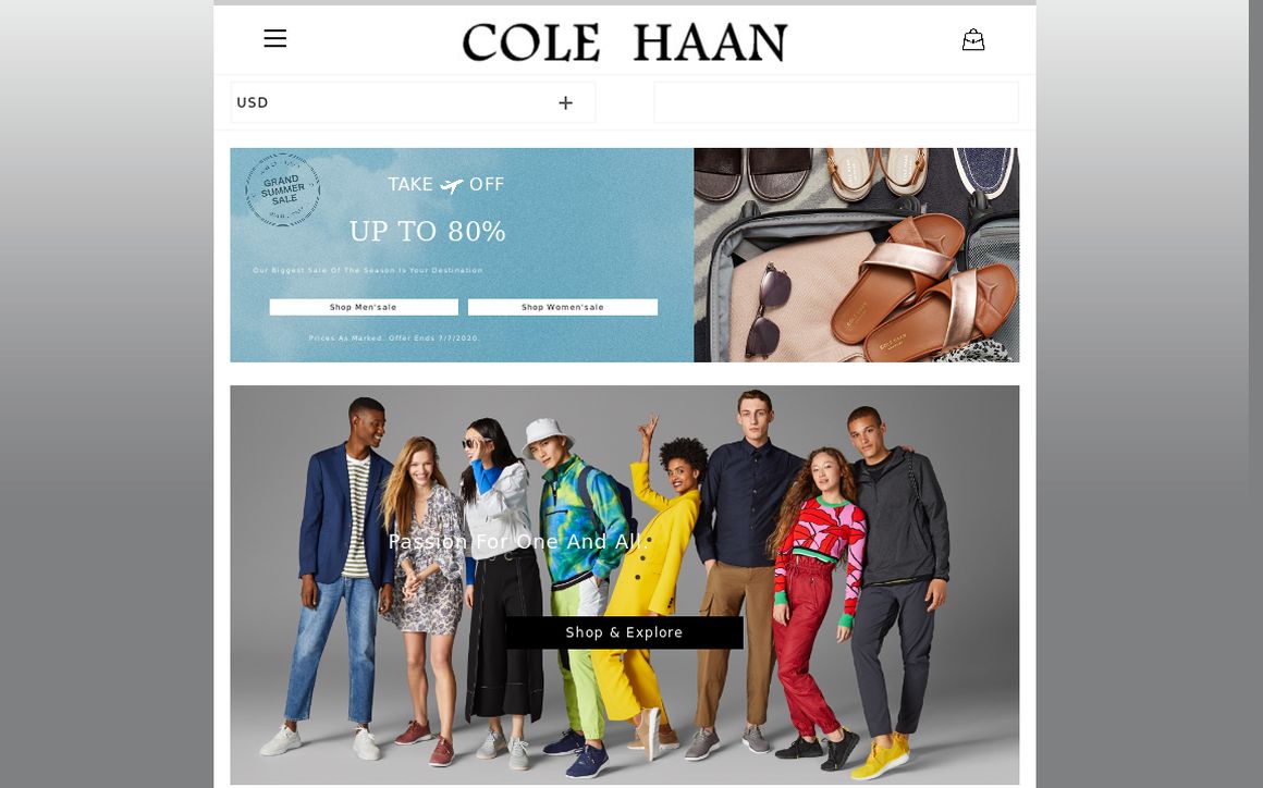website thubmnail of Colehaanshoes.club