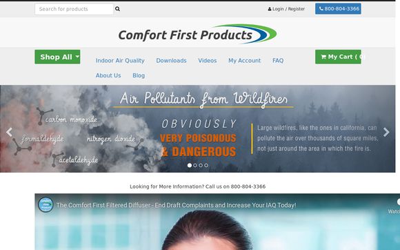 Thumbnail of Comfortfirstproducts.com
