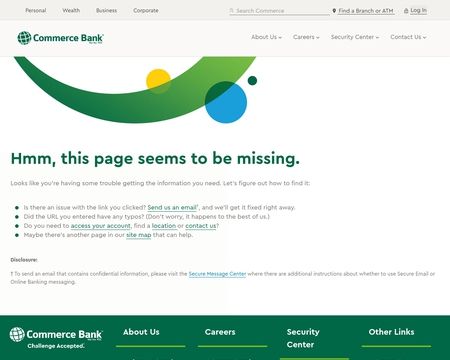 website thubmnail of Commercebank