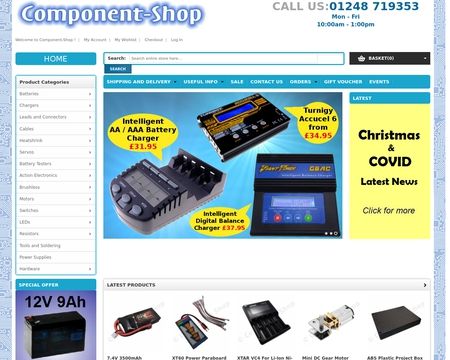 website thubmnail of Component Shop