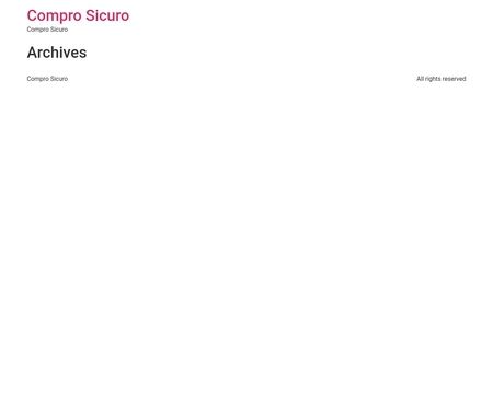 Compro-sicuro